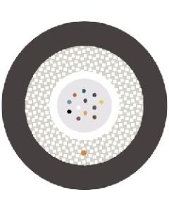 26400324 | HITRONIC HUN1500 2x12G 50/125 OM3  | Optical Fibre Cable