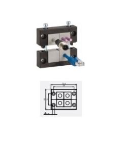 42204 | KEL-B4  black | icotek Cable Entry Frame
