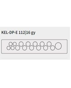 43576 | KEL-DP-E 112/16 Grey | Cable Entry Plate