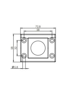 48206 | KEL-ER B1 black | icotek Cable Entry Frame