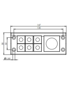 48247 | KEL-ER 24/7 black | icotek Cable Entry Frame