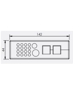 43642 | KEL-QTA 24/2/DP18  A | Split Entry Plate