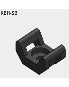 61002 | KBH-SB   screwable  - black | Cable Tie