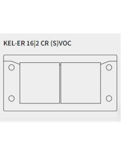 KEL-ER 16|2 CR (S)VOC | 48162.600 | Split Cable Entry Frame