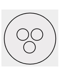 43601 | KEL-DP 16|3 A gy | Cable Entry Plate