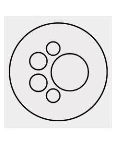 43573 | KEL-DP 20|5 A gy | Cable Entry Plate