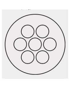 43592 | KEL-DP 32| 7 A gy | Cable Entry Plate