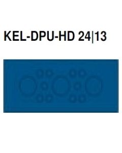 73940 | KEL-DPU-HD 24|13 | Rectangular Cable Entry Plate