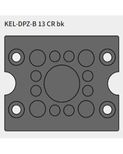 KEL-DPZ-B 13 CR bk | 50794.601 | Cable Entry Plates