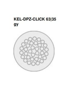 44064 | KEL-DPZ-CLICK 63/35 gy | Cable Entry Plate