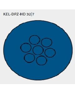 70353 | KEL-DPZ-HD 32/7 | Hygienic Cable Entry Plate