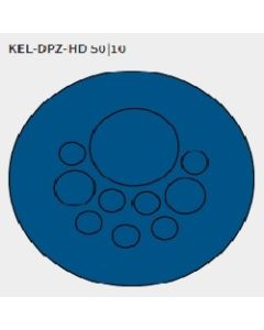 70356 | KEL-DPZ-HD 50/10 | Hygienic Cable Entry Plate