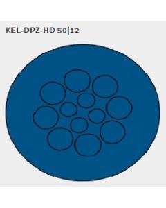 70357 | KEL-DPZ-HD 50/12 | Hygienic Cable Entry Plate