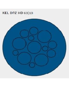 70360 | KEL-DPZ-HD 63/13 | Hygienic Cable Entry Plate