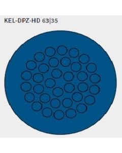 70362 | KEL-DPZ-HD 63/35 | Hygienic Cable Entry Plate