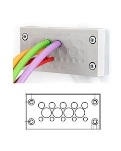 43816 | KEL-DPZ 16/14  Grey | Cable Entry Plate