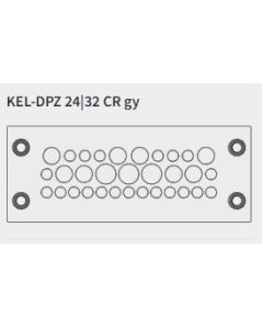 KEL-DPZ 24|32 CR gy | 43730.601 | Cable Entry Plates