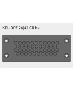 KEL-DPZ 24|42 CR bk | 50715.601 | Cable Entry Plates