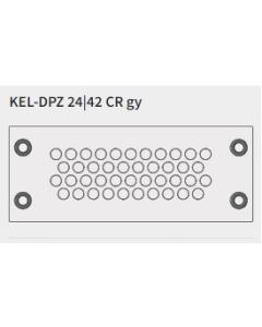 KEL-DPZ 24|42 CR gy | 43715.601 | Cable Entry Plates