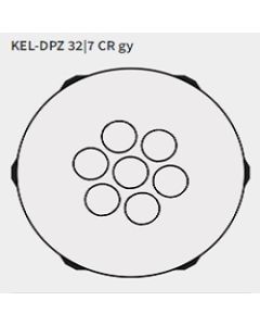 KEL-DPZ 32|7 CR gy | 43734.601 | Cable Entry Plates