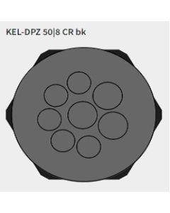 KEL-DPZ 50|8 CR bk | 50750.601 | Cable Entry Plates