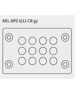 KEL-DPZ 6|12 CR gy | 43809.601 | Cable Entry Plates
