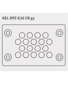 KEL-DPZ 6|18 CR gy | 43812.601 | Cable Entry Plates