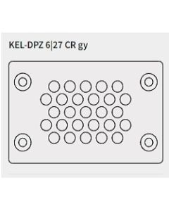 KEL-DPZ 6|27 CR gy | 43814.601 | Cable Entry Plates