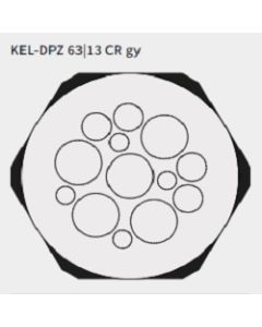 KEL-DPZ 63|13 CR gy | 43761.601 | Cable Entry Plates