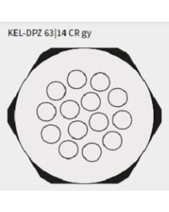 KEL-DPZ 63|14 CR gy | 43762.601 | Cable Entry Plates