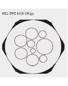 KEL-DPZ 63|9 CR gy | 43760.601 | Cable Entry Plates