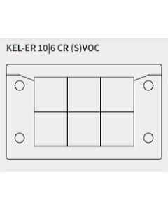 KEL-ER 10|6 CR (S)VOC | 48216.600 | Split Cable Entry Frame