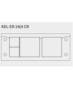KEL-ER 24|4 CR | 48244.601 | Split Cable Entry Frame