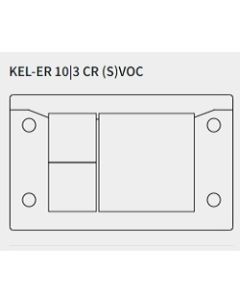 KEL-ER 10|3 CR (S)VOC | 48212.600 | Split Cable Entry Frame