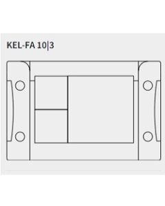 55212| KEL-FA 10-3 | icotek Split Cable Entry Frame
