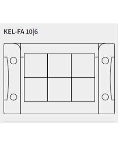55216| KEL-FA 10-6 | icotek Split Cable Entry Frame