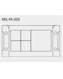 55165| KEL-FA 16-5 | icotek Split Cable Entry Frame