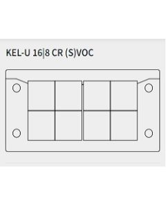 KEL-U-16|8 CR (S)VOC | 54168.600 | Split Cable Entry Frame