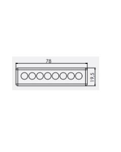 50591 | KEL-DP-S 69/8 Black | Cable Entry Plate