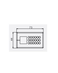 43655 | KEL-QTA 10/1 - DP18   A | Split Entry Plate