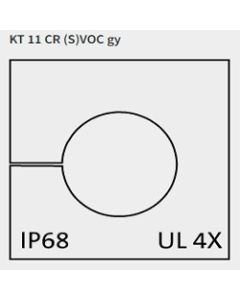 KT 11 CR (S)VOC gy | 41211.600 | KT CR cable grommets