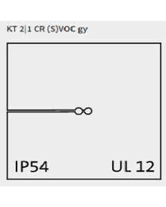 KT 2|1 CR (S)VOC gy | 39942.600 | KT CR cable grommets