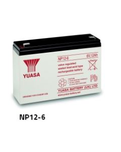 Yuasa NP12-6 | Industrial VRLA Battery
