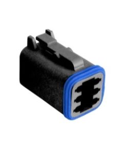 PX0100S06BK | 6 Pole Rectangular Power Connector