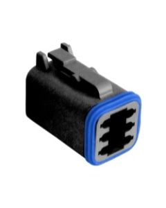 PX0105S06BK | 6 Pole Rectangular Power Connector