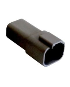 PX0106P04BK | 4 Pole Rectangular Power Connector