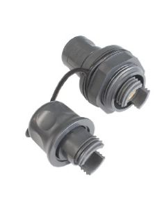 PXEB5210MM4045 | Jam Nut Bulkhead Connector | 5000 Series