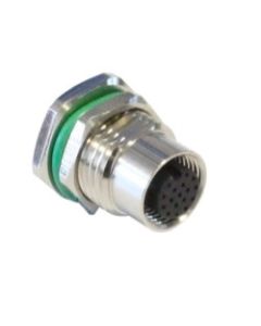 PXMBNI12FPF17AFLPG9001 | M12  17 Pole Female Rear Fastened