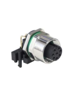 PXMBNI12RAF08APCM12 | M12 8 pin Female R/A PCB Mount