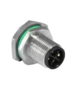 PXMBNI12RPM04SFLM16002 | M12  4 Pole Male Rear Fastened